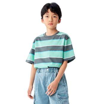 Balabala children's clothing boys long sleeves T-shirt trousers children's base shirt leggings girls tops and pants spring and autumn