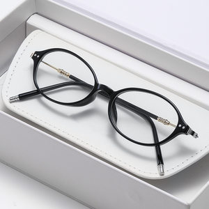 
Presbyopic glasses Japanese and Korean style small oval frame literary and artistic temperament cross-border anti-blue light presbyopic glasses for middle-aged and elderly people