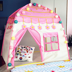 Children's Tent Playhouse Home Princess Girl Sleeping House Kids Baby Indoor Small House Dreamy Little Castle
