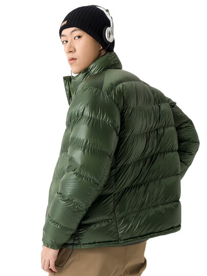 モンベル メンズ 800フィルパワー ダウンジャケット - スタンドカラー