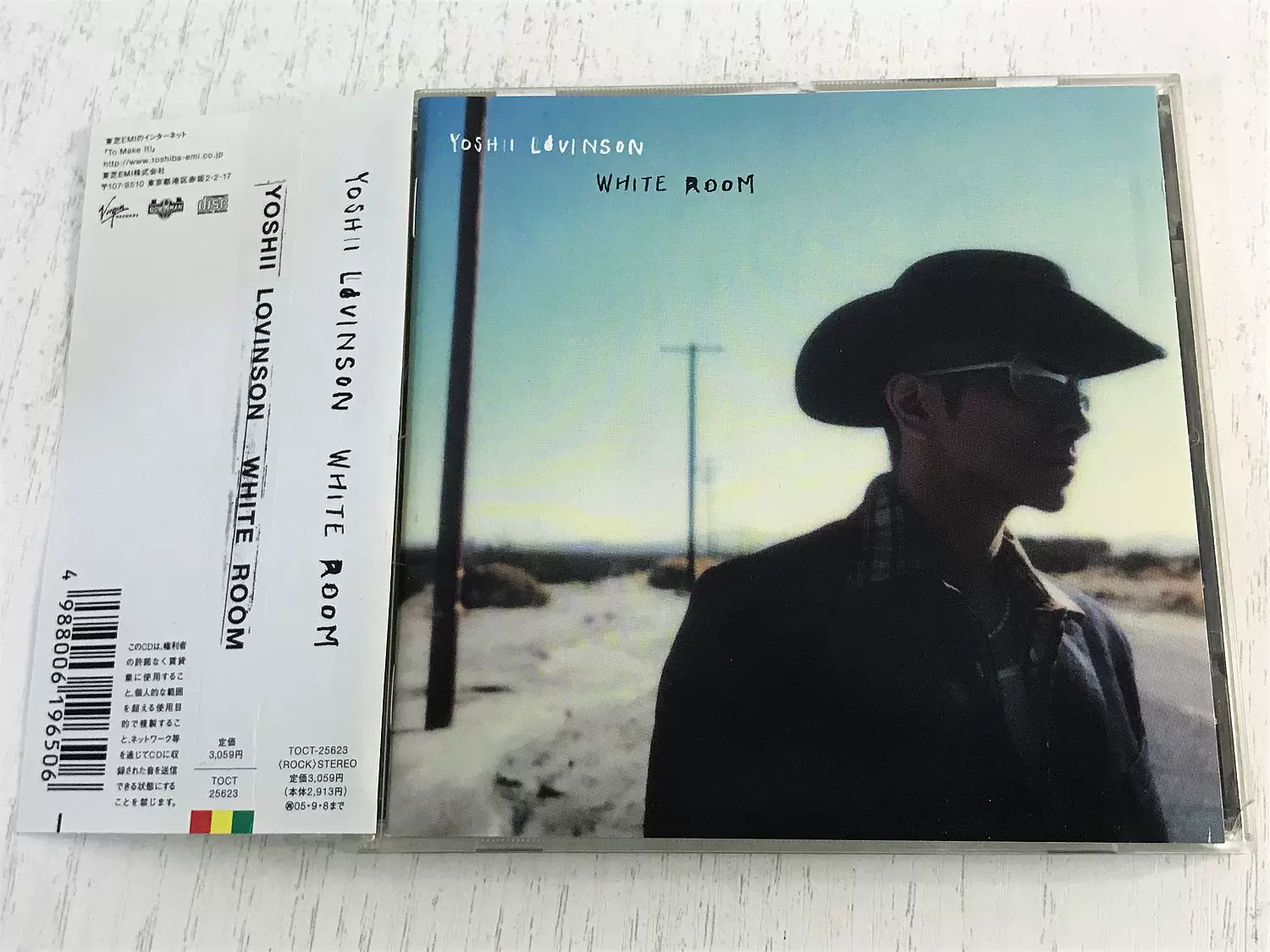 日】拆封CD Yoshii Lovinson – White Room-Taobao