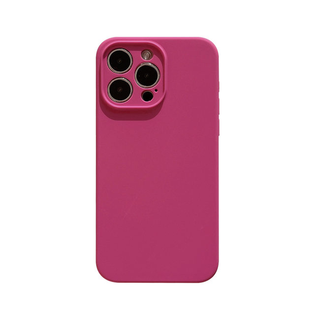 Liquid silicone pitaya color suitable for iphone15 mobile phone case 14 ...