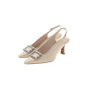 
RANDA 24 Spring New Exquisite Fashion Casual Quality Sparkling Square Diamond Shoes PD33052