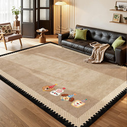 2026 New Style Living Room Carpet Waterproof and Stain-Resistant No-Wash Wipeable Cartoon Children's Room Stain-Resistant Bedroom Room Bedside Rug