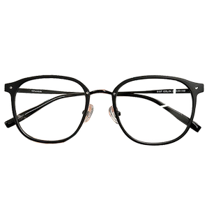 Ultra -light titanium glasses myopia girl can be equipped with a degree of scattered lenses, high -level sensory suitable for Fangyuan face eyes frame
