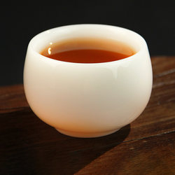 Jingdezhen Ice-Type Jade Porcelain Master Cup Tea Cup High-End Gift Box Packaging, the First Choice for Gift Giving, White and Translucent