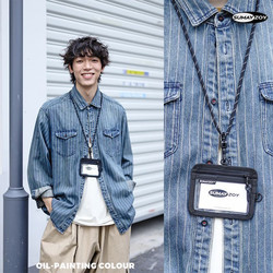 Sumayzoy/Companion Viscount Card Holder Work Id Badge Multi-Card Slot Personalized Bus Badge Neck Lanyard Id Holder