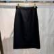 Shenzhen high-quality 2025 spring and autumn clothing mid-waist temperament commuting hip-pack skirt women's professional black mid-skirt 4518