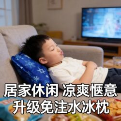 Ice Pad Cushion Water Pillow for Children and Adults, Water-Free Water Pillow for Students' Nap, 2026 New Model, Comfortable for Sleeping