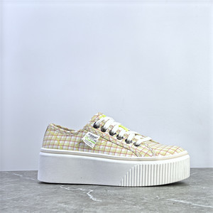 
Out of the UK, summer versatile canvas shoes for women, arch support, casual shoes, wear-resistant, non-slip, thick-soled sneakers
