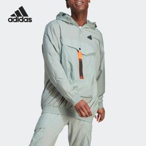 
Adidas M CE Q2 PR WB men's new sports and casual hooded jacket IC3725