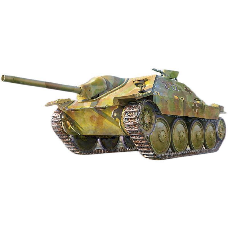 橡叶 黄蜂模型 vs720021 1/72 德国 追猎者 坦克歼击车 后期型