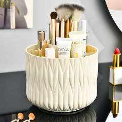 Desktop Cosmetics Storage Box, High-End, Light Luxury, High-Value, Makeup Brushes, Skin Care Products, Lipstick, Perfume Storage Bucket