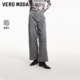 Vero Moda casual pants for women in spring loose mid-waist nine-point labor trousers casual and versatile trend 324150008