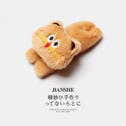 Cute and Fun Plush Cat Bb Clip, Sweet Doll-Style Large Hair Clip for Girls, Side Bangs Clip, Hairpin, Hair Accessory