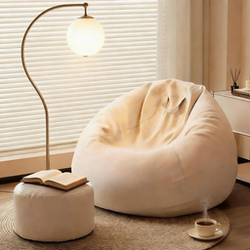 Lazy Sofa That Can Recline and Sleep, Bean Bag Sofa, Single Person Nest Chair for Bedroom, Balcony, Bay Window, Tatami, Leisure Recliner