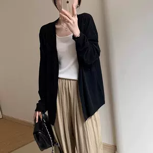 mid-length cardigan coat for women summer Latest Authentic Product