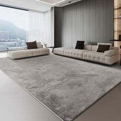 Juhua Carpet Living Room Light Luxury Modern Minimalist Gray Nordic Italian Minimalist Wabi-Sabi Villa Sofa Rug High-End Feel
