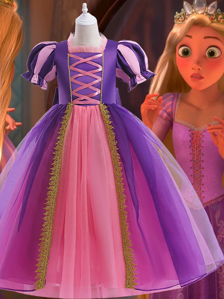 Disfraz Rapunzel Niña Vestidos De La Rapunzel Peluca Disfraz De