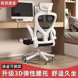 Computer Chair for Home Use, Comfortable for Long Sitting, Student Dormitory Office Chair, Men's Study Chair, Ergonomic Chair, Gaming Chair