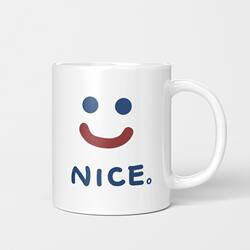 Nice Smiling Face Creative Ceramic Mug American Coffee Cup Simple Household Drinking Cup Inspirational Ceramic Cup Cute