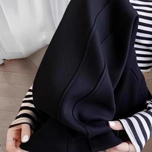 
Clearance leaked spring and autumn wide-leg pants for women plus size fat MM drapey sports pants high-waisted slimming loose casual banana pants