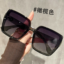 Large-Frame Sunglasses for Women, 2026 New Model, Uv Protection, Suitable for Square and Round Faces, Makes the Face Look Smaller, Square-Frame Polarized Sunglasses