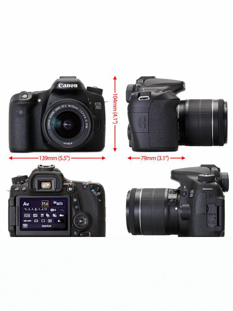 Canon EOS 70D CMOS Digital SLR Camera