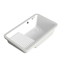 Prel with Washboard Undercounter Basin Laundry Basin Wash Basin Ceramic Washing Machine Balcony Bathroom Wash Basin