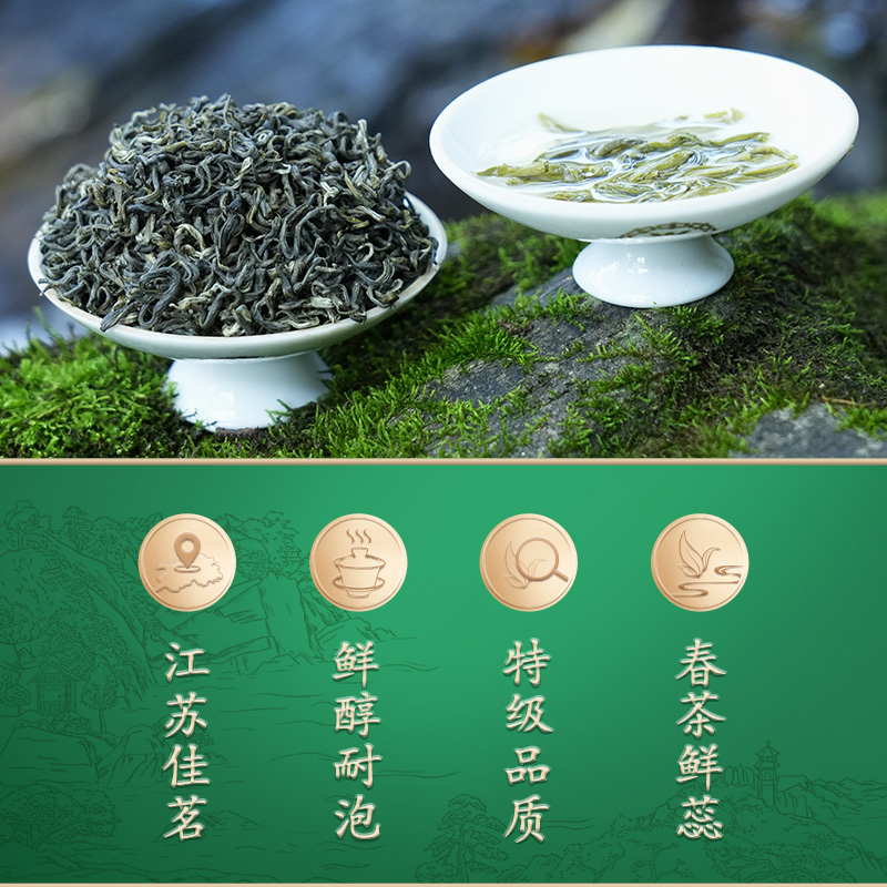 中国緑茶 碧螺春茶（Bi Luo Chun）100g×2缶 木箱入りギフト Amazon.com : 云南大叶种碧螺春 云南绿茶 100g (3.5 Oz) Supreme