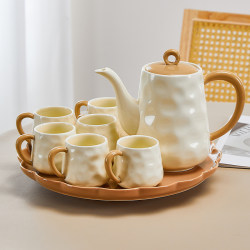 High-Quality Living Room Drinking Cup Set, Cup Set for Home Use, Tea Cup Set for Entertaining Guests, Housewarming Gift