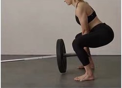 Annie's Mom's Same Style Deadlift Handle Barbell Bar for Glute Exercises, Squats, and Back Rowing Assistance