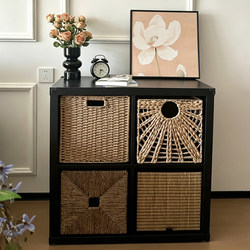 Kalak Steel Bookshelf Home Floor-Standing Storage Grid Cabinet Kindergarten Combination Bookcase Integrated Wall-Mounted Storage Cabinet