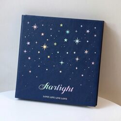 Laminated Self-Adhesive Photo Album, Large-Capacity Family Memory Album, Couple's Polaroid DIY Handmade Photo Storage Album