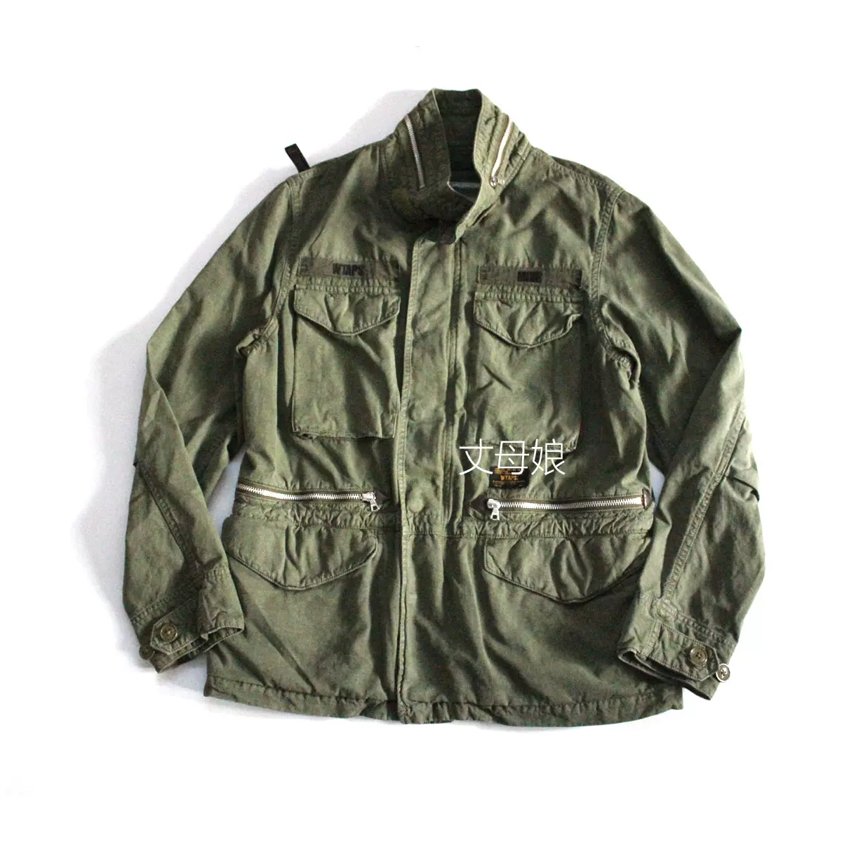 WTAPS M-65/JACKET.COTTON.RIPSTOP M65 军事夹克风衣15SS-Taobao