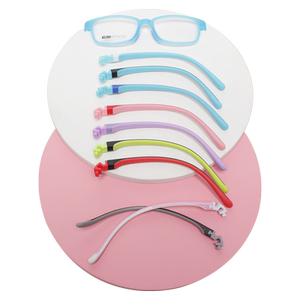 Silicone children's glasses leg accessories A pair of universal student children buckle -type eyes