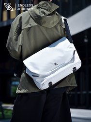 Explore the Starry Sky Apollo X1 Magnetic Buckle Crossbody Bag Men's Shoulder Bag Cycling Backpack Functional Messenger Computer Bag