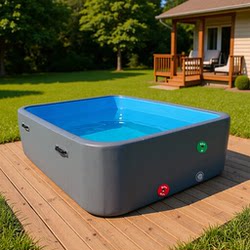 Inflatable Outdoor Bathing Pool, Large Outdoor Bathing and Water Play Thickened Round Water Tank, Children's Swimming Pool, Swimming Pool