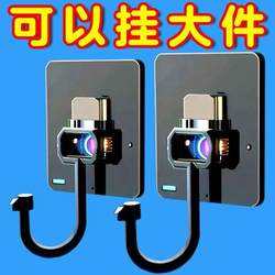 Hook without punching and strong load-bearing adhesive stainless steel