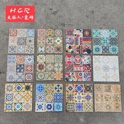 Nordic American Retro Wall Tiles, French Thangka Tiles, Balcony Terrace Floor Tiles, Kitchen Bathroom Background Wall Tiles