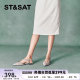Saturday shallow mouth single shoes summer new pointed toe flat sole comfortable daily shopping women's shoes SSC2114309
