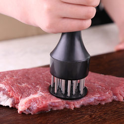 Chef's Tool Meat Tenderizer Stainless Steel Steak Hammer Home Kitchen Meat Pricking Tool Meat Tenderizer Needle Barbecue Flavoring Needle