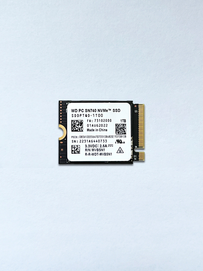 WD Western Digital SN740 1TB NVMe PCIe 4.0 2230 SSD