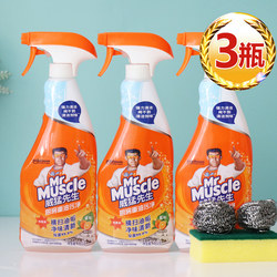 Mr. Mighty Kitchen Heavy Grease Cleaner Powerful Oil Stain Remover Household Range Hood Cleaner Official Flagship Store