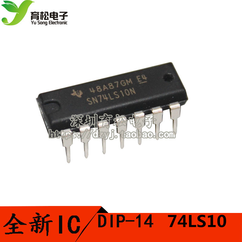 74LS10 HD74LS10P SN74LS10N NAND Ʈ 3 3Է  ÷ DIP-14-