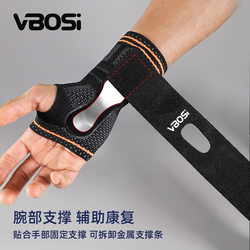 Vbosi Palm Protector Wrist Brace Tendon Sheath Joint Support Wrist Sleeve Brace Steel Plate Support Wrist Protector