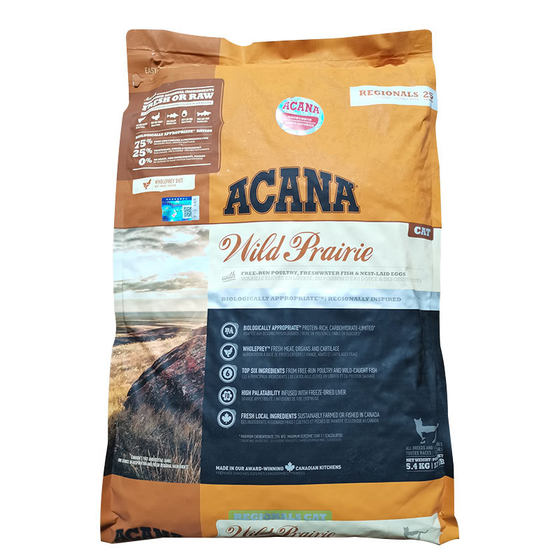 Canada ACANA grain-free chicken cat food ocean fish full-stage nutritional staple food for kittens and adults