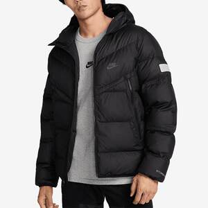 
Nike Nike men's logo printed sports casual comfortable warm hooded cotton jacket HF6603-010