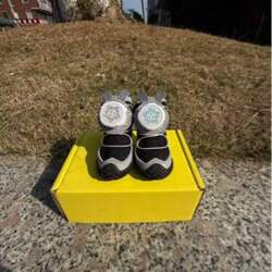 Dewangxing Pet Shoes Mesh Rotating Buckle Small Dog Shoes 2-Pack Mesh Upgrade Version Non-Slip