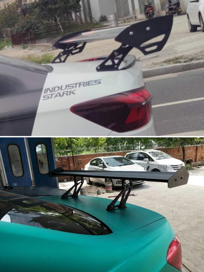 SOESFOUFU Model Car Tail Wing Spoiler Lightweight Material For Mini Enhances Stability Speed Easy To Install Rear Spoiler For Vehicle Modification